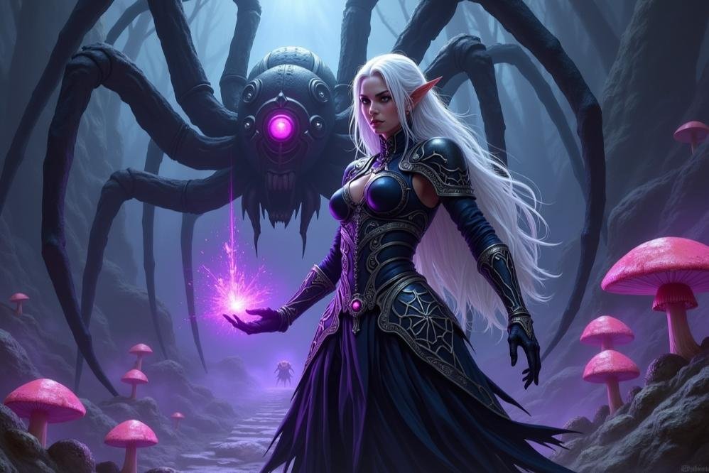 500+ Drow Names: Male, Female, Unique, Dark Elf & Fantasy Name Ideas 1 Drow Names