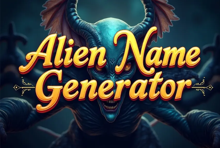 Alien Names Generator : Create Unique Alien Names Instantly 1 Alien Names Generator