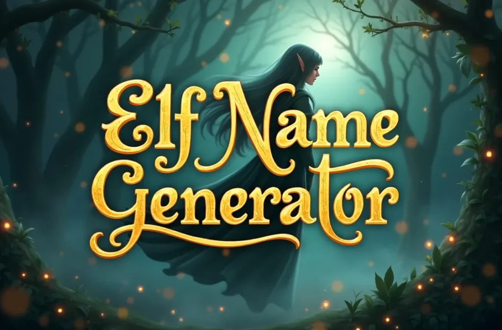 Elf Name Generator 1 Elf Name Generator